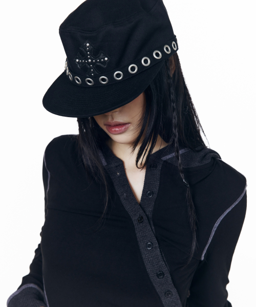 CROS2 Pillbox Cap (Black)