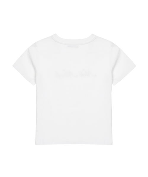 NICOLE LOGO GRAPHIC HALF TOP_WHITE