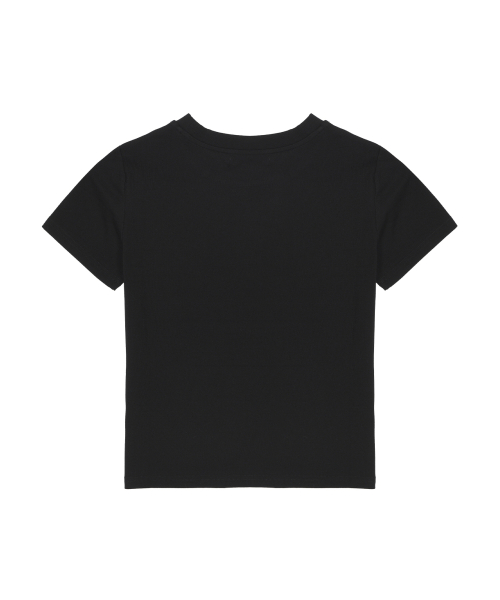 NICOLE LOGO GRAPHIC HALF TOP_BLACK