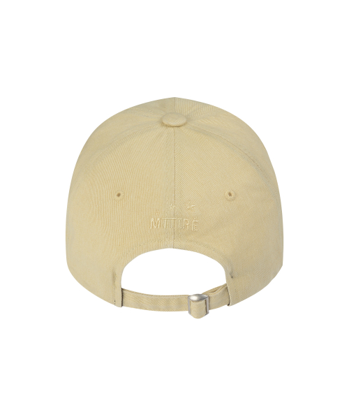COAST WASHED CAP / Light yellow