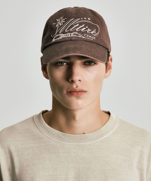 COAST WASHED CAP / Brown