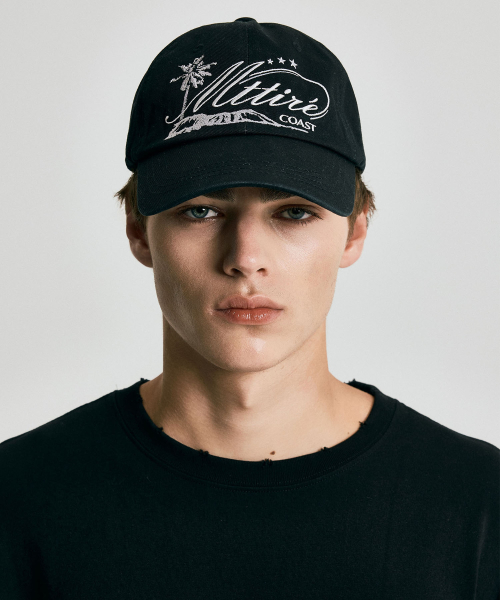 COAST WASHED CAP / Black