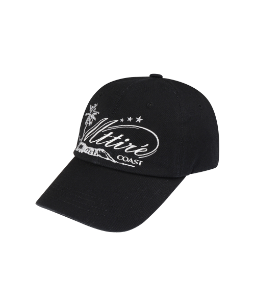 COAST WASHED CAP / Black