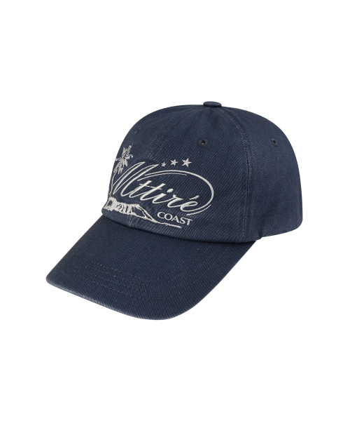 COAST WASHED CAP / Navy