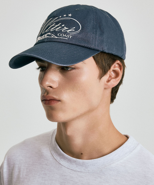 COAST WASHED CAP / Navy