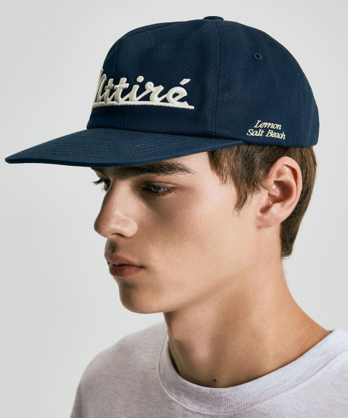 VOYAGE 5 PANEL CAP / Navy