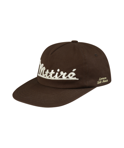 VOYAGE 5 PANEL CAP / Brown