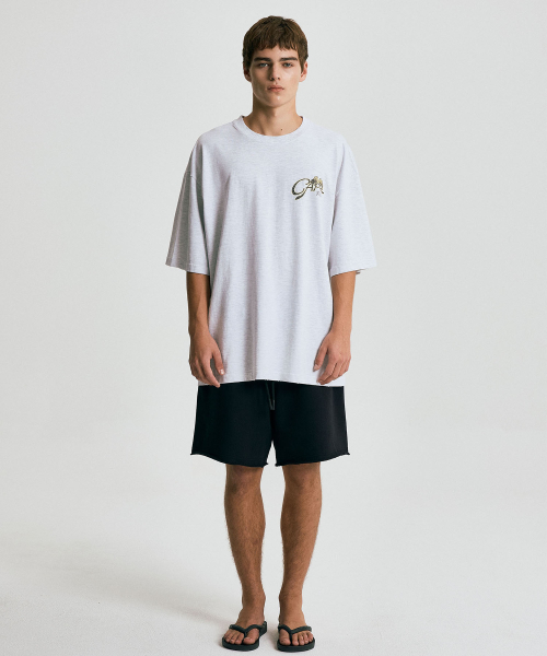 CAPRI SOUVENIR T-SHIRT / Light melange
