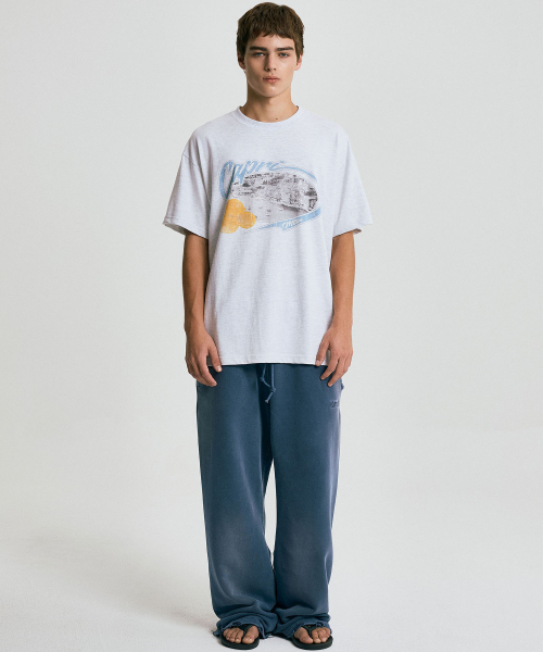 CAPRI COAST T-SHIRT / Light melange