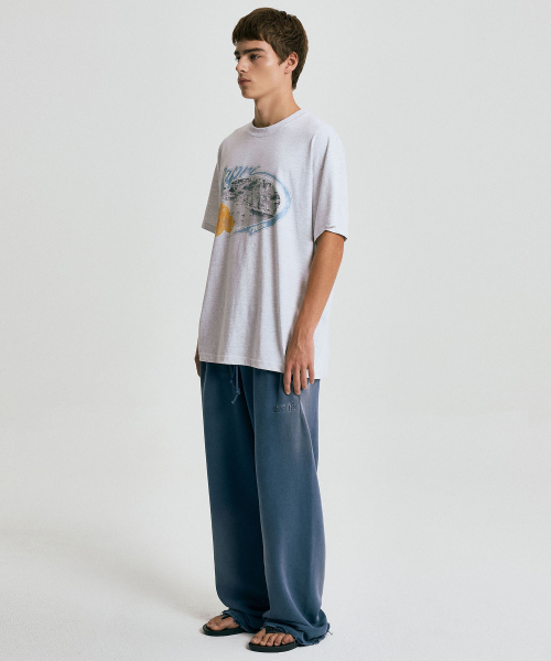 CAPRI COAST T-SHIRT / Light melange