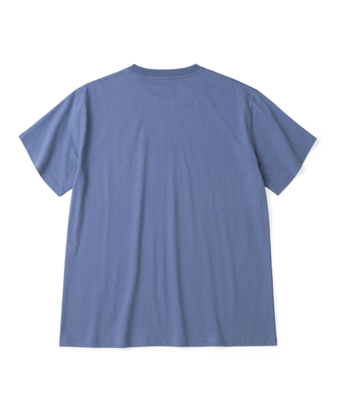 TCM starfish mini logo T (dusty blue)