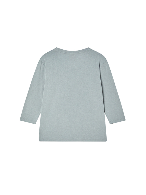 95 BASIC L/S LIGHT GREY