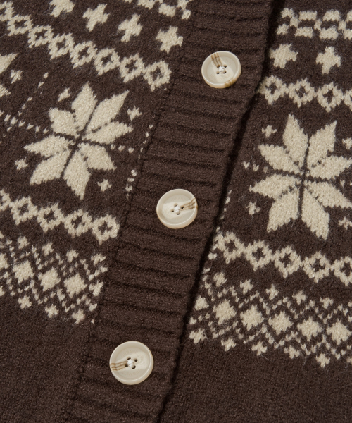 Nordic Hygge Hooded Cardigan_Brown