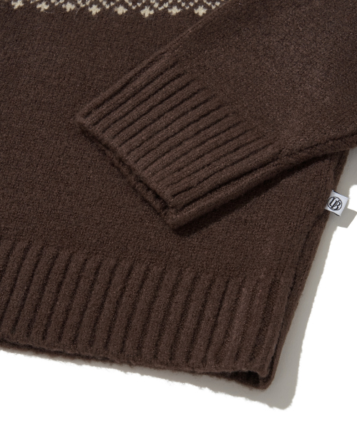 Nordic Hygge Hooded Cardigan_Brown