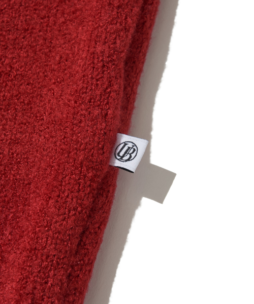 Nordic Hygge Hooded Cardigan_Red