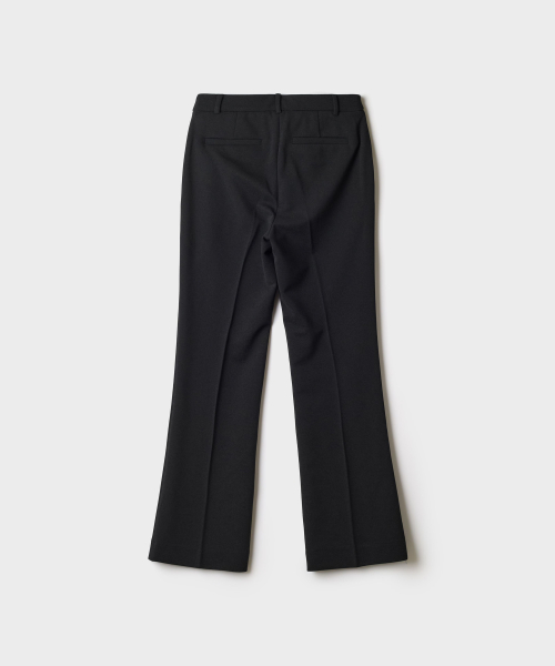 (Do Not Use) [Stretch] Bootcut Elastic-Waist Slacks_SPTAG49W12
