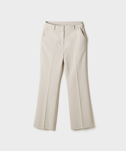 (Do Not Use) [Stretch] Bootcut Elastic-Waist Slacks_SPTAG49W12