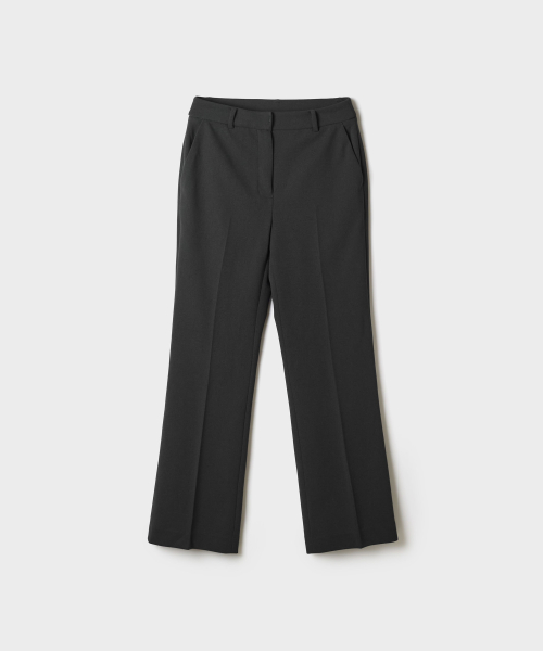 (Do Not Use) [Stretch] Bootcut Elastic-Waist Slacks_SPTAG49W12