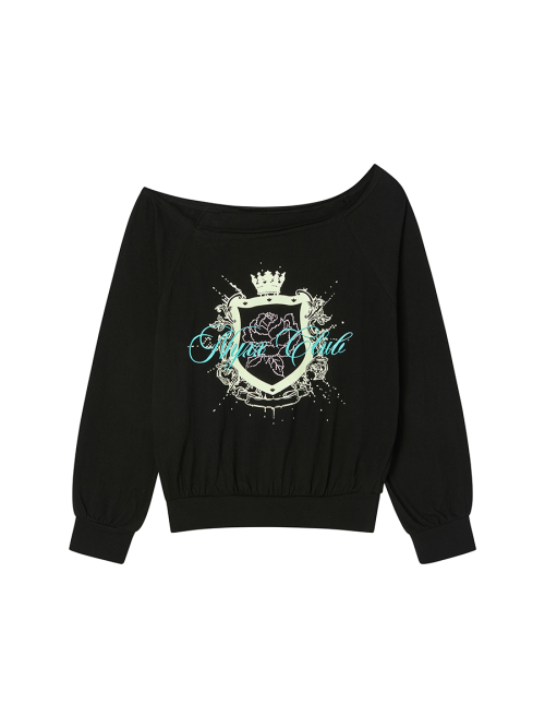 NYXX CLUB OFF SHOULDER L/S BLACK