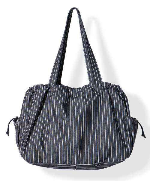 Newbie Shoulder bag_Stripe black