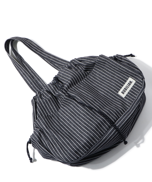Newbie Shoulder bag_Stripe black
