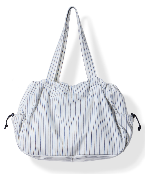 Newbie Shoulder bag_Stripe white