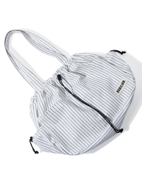 Newbie Shoulder bag_Stripe white