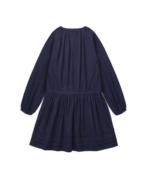 PINTUCK DRESS - 2 colors