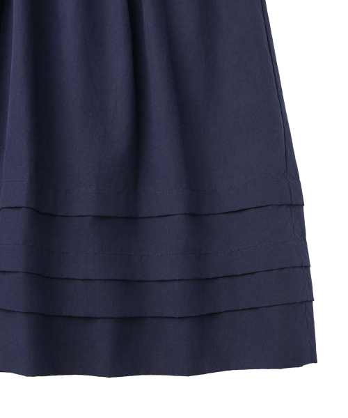 PINTUCK DRESS - 2 colors