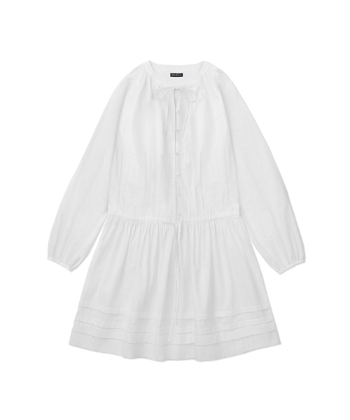 PINTUCK DRESS - 2 colors