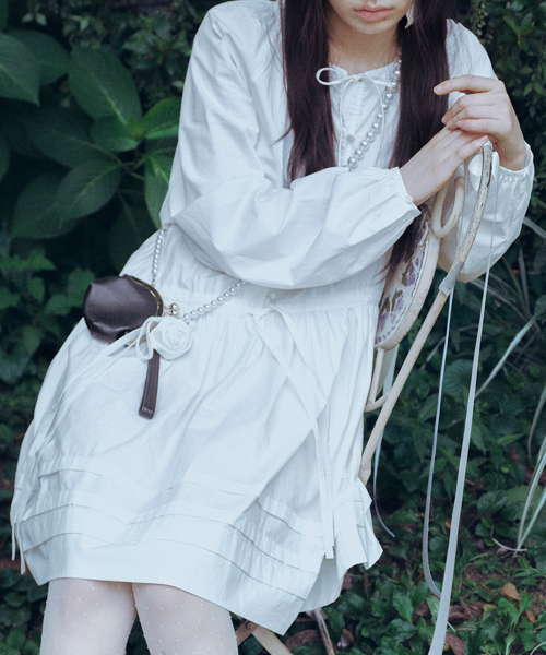 PINTUCK DRESS - 2 colors