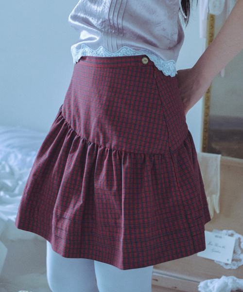 PINTUCK MINI SKIRT - 3 colors