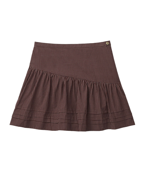 PINTUCK MINI SKIRT - 3 colors