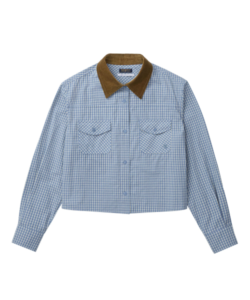 CROPPED SHIRT - 2 colors