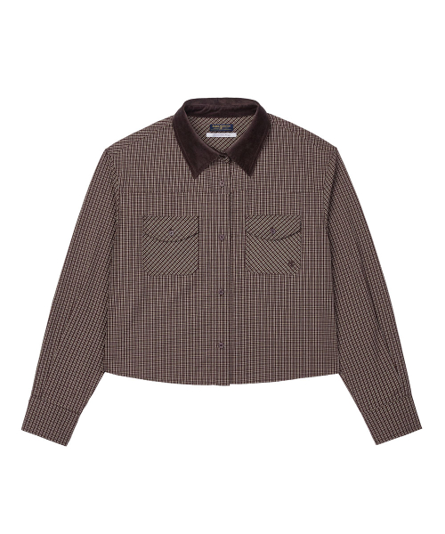 CROPPED SHIRT - 2 colors