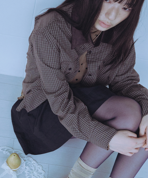 CROPPED SHIRT - 2 colors