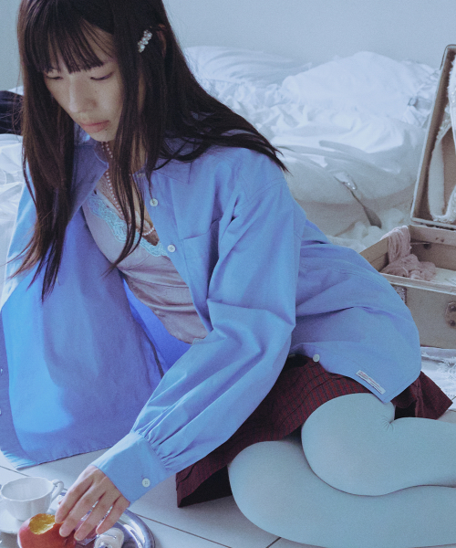 PUFF SLEEVE SHIRT - 2 colors