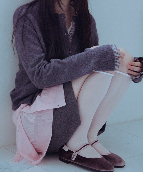 WOVEN PATCH CARDIGAN - 3 colors