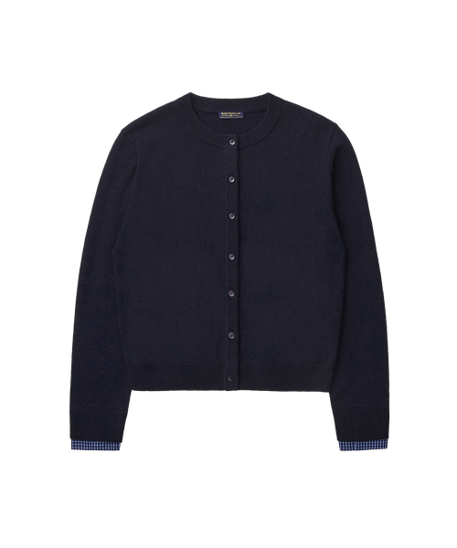 WOVEN PATCH CARDIGAN - 3 colors