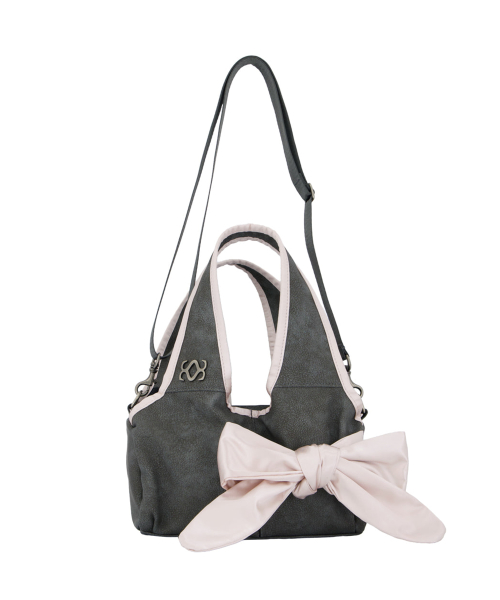 Baby Bow Bag (Grey)