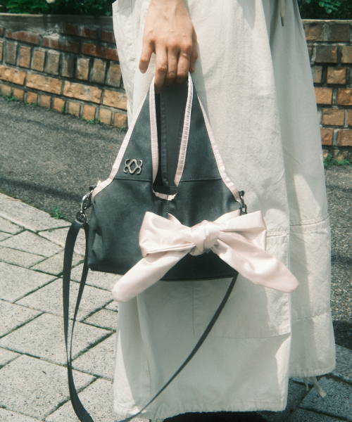 Baby Bow Bag (Grey)
