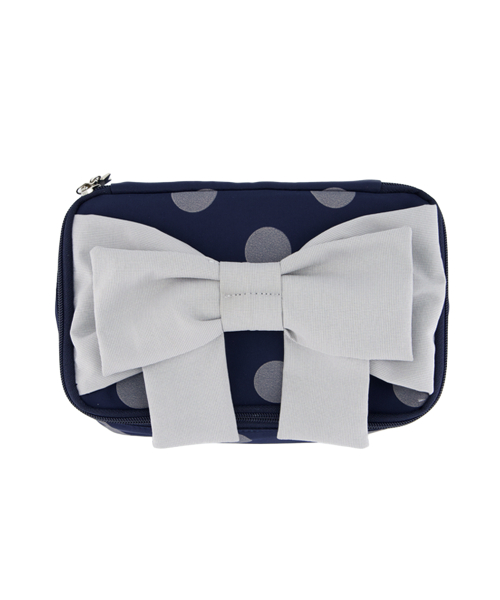 [대용량] Dotty Pouch (Navy)