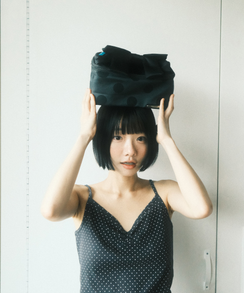 [대용량] Dotty Pouch (Black)