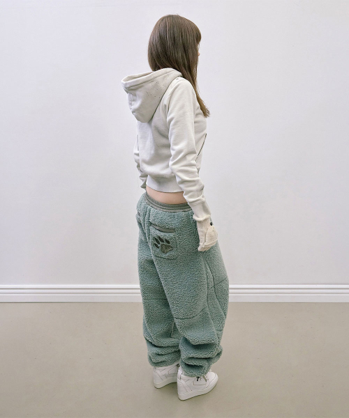 Teddy Wide Pants Sage