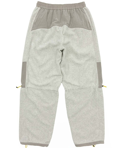 Fleece Colorblock Pants Oatmeal