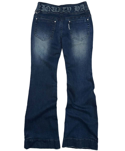 Confession Chain Denim Mid Blue