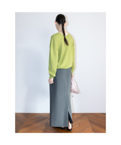 Classic H Line Skirt Ash (TA6727A174)