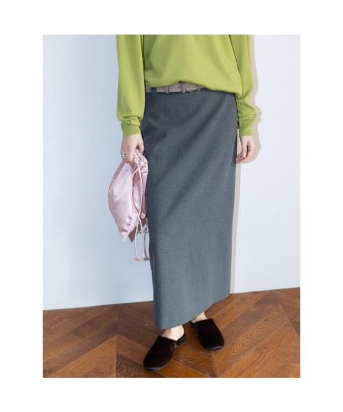 Classic H Line Skirt Ash (TA6727A174)