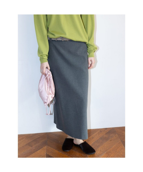 Classic H Line Skirt Ash (TA6727A174)