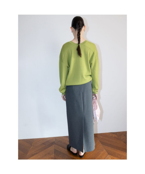 Classic H Line Skirt Ash (TA6727A174)